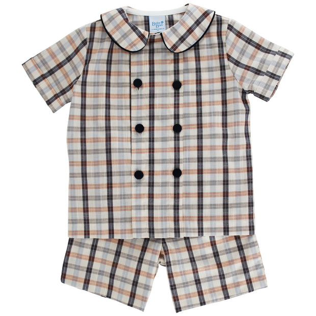 Charleston Plaid - Dressy Short Set