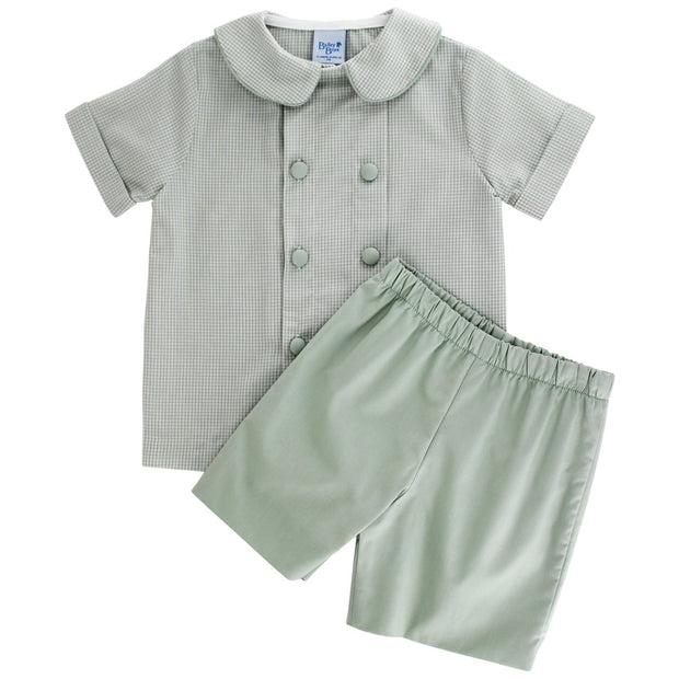 Celery Check - Dressy Short Set