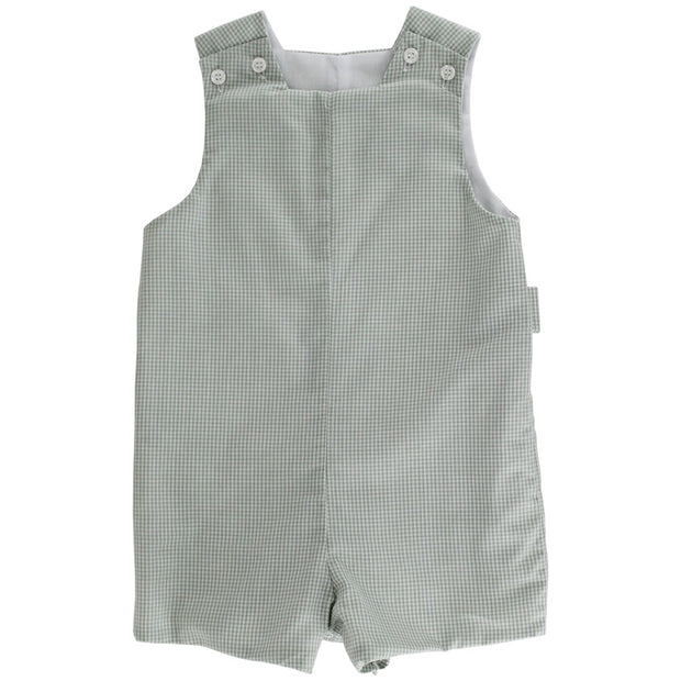 Celery Check - John John Short with Tabs