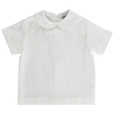 Bone - Boys Short Sleeve Piped Shirt