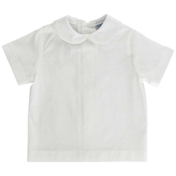 Bone - Boys Short Sleeve Piped Shirt