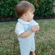 Bone - Boys Short Sleeve Piped Shirt