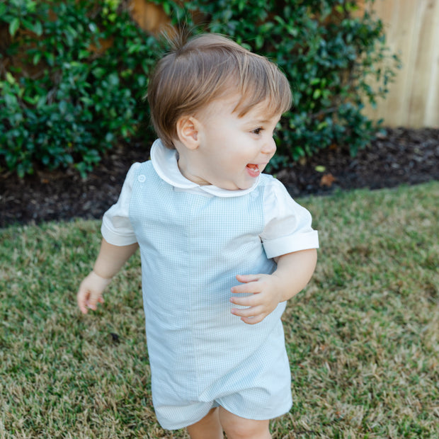 Bone - Boys Short Sleeve Piped Shirt