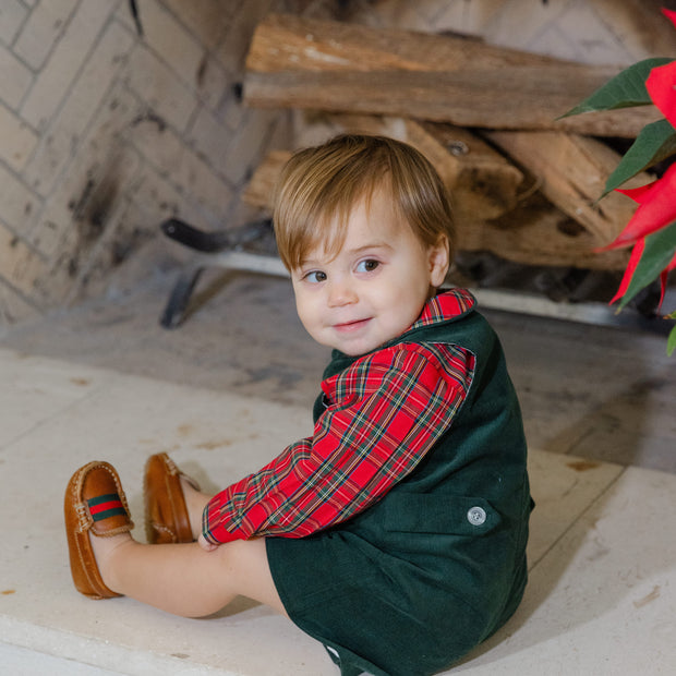 Tartan Plaid - Boys Piped Shirt