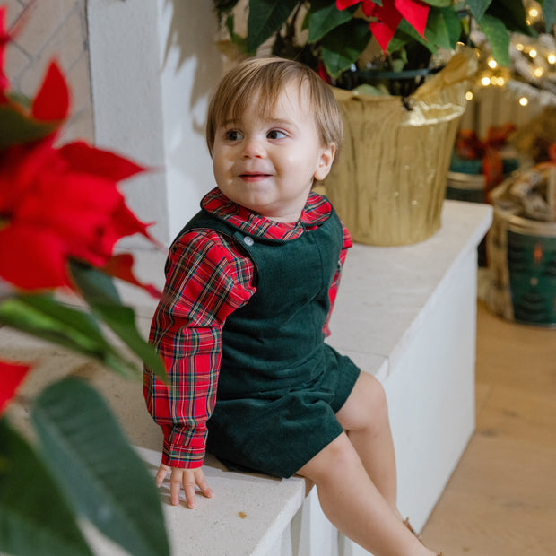 Tartan Plaid - Boys Piped Shirt