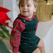 Tartan Plaid - Boys Piped Shirt