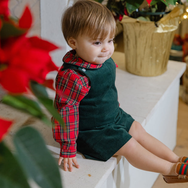 Tartan Plaid - Boys Piped Shirt