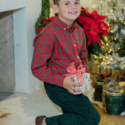 Roscoe Button Down Shirt - Tartan