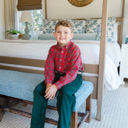 Roscoe Button Down Shirt - Tartan