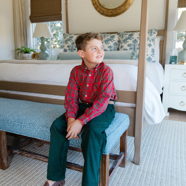 Roscoe Button Down Shirt - Tartan