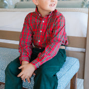 Roscoe Button Down Shirt - Tartan