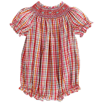 Sorbet Plaid - Bishop Romper