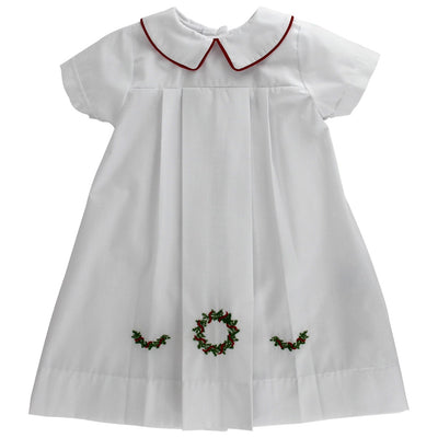 White Wreath - Boy Daygown