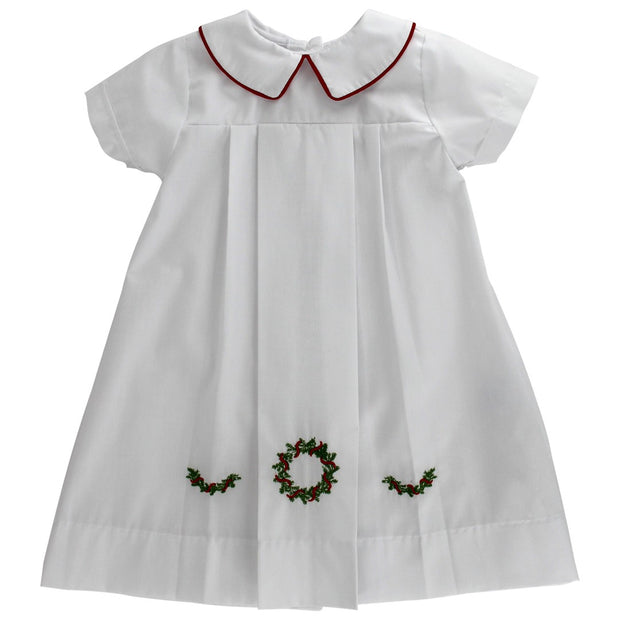 White Wreath - Boy Daygown