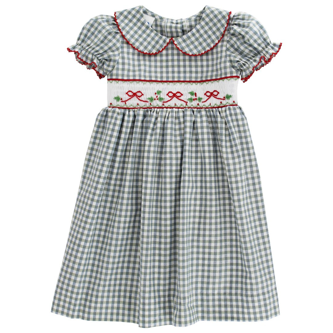 Red Bows On Gingham