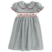 Red Bows on Gingham - Dress