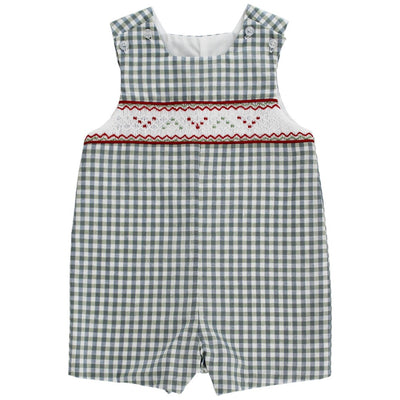 Red Bows on Gingham - John John