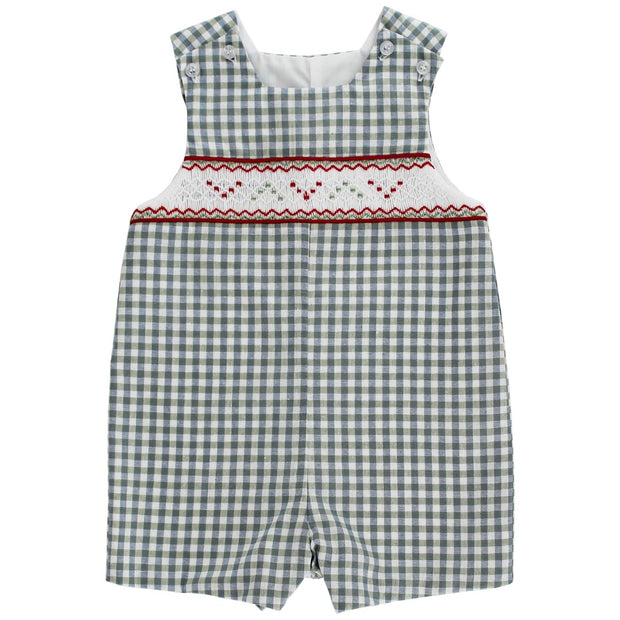 Red Bows on Gingham - John John