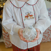 Reindeer On Plaid - Dressy Pant Set
