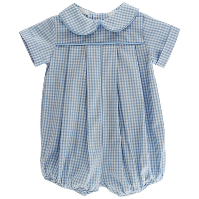 Blue Check - Dressy Bubble Short