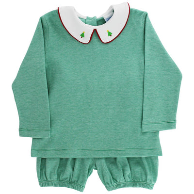 Christmas Trees - Boys Bloomer Set