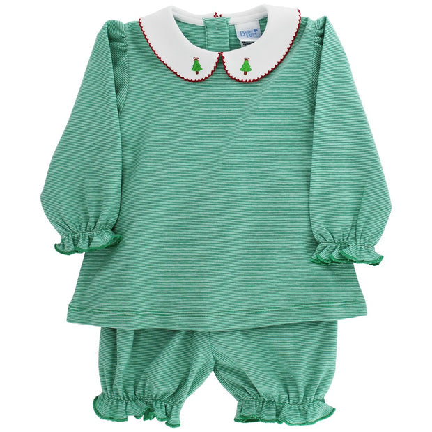 Christmas Trees - Girls Bloomer Set