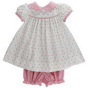 Baby Float Dress - Pink Bows