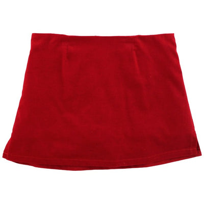 Red Corduroy - Skort