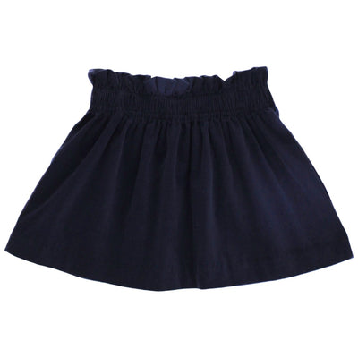 Navy Cord - Skirt