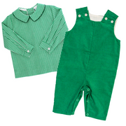 Kelly Green Corduroy - John John