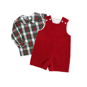 Evergreen - Boys Piped Shirt