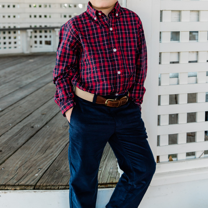 Champ Pant - Navy Corduroy – Bailey Boys