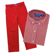 Champ Pant - Red Corduroy