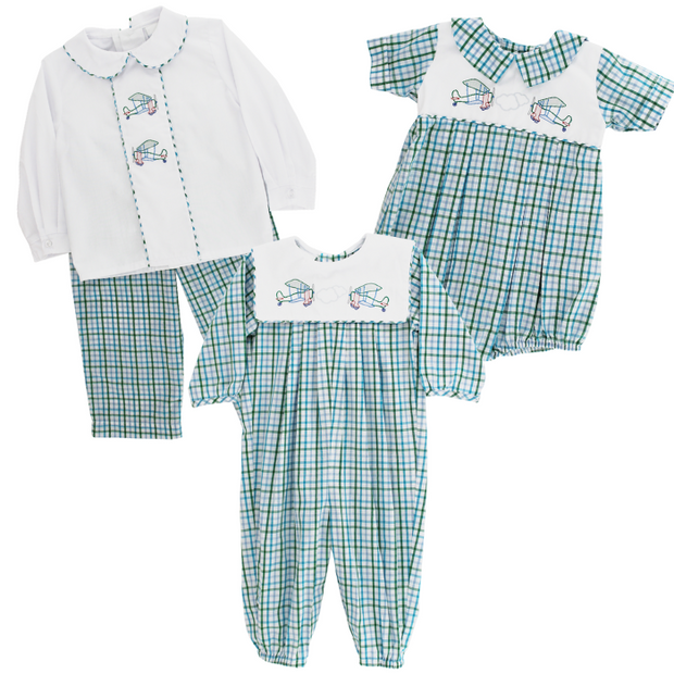 Airplane Baby Boy Rompers 