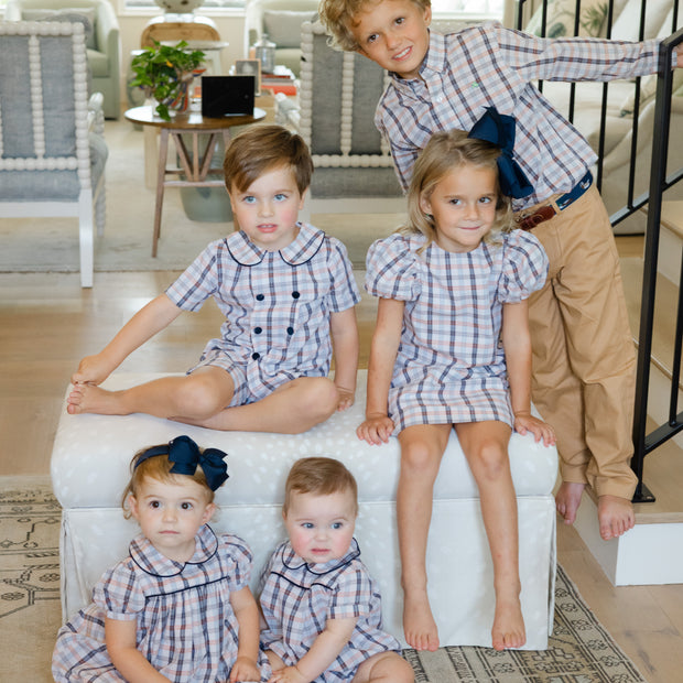 Charleston Plaid - Dressy Short Set