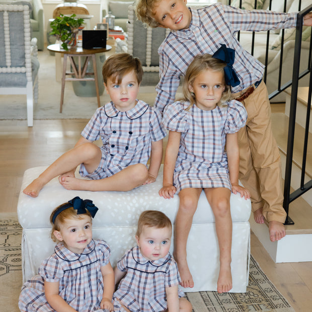 Charleston Plaid - Dressy Short Set
