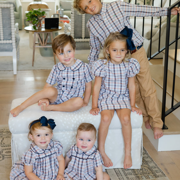 Charleston Plaid - Dressy Short Set