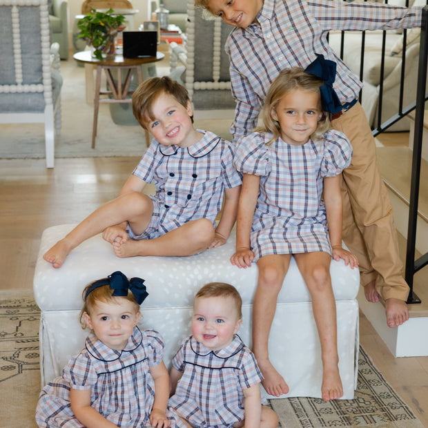 Charleston Plaid - Dressy Short Set