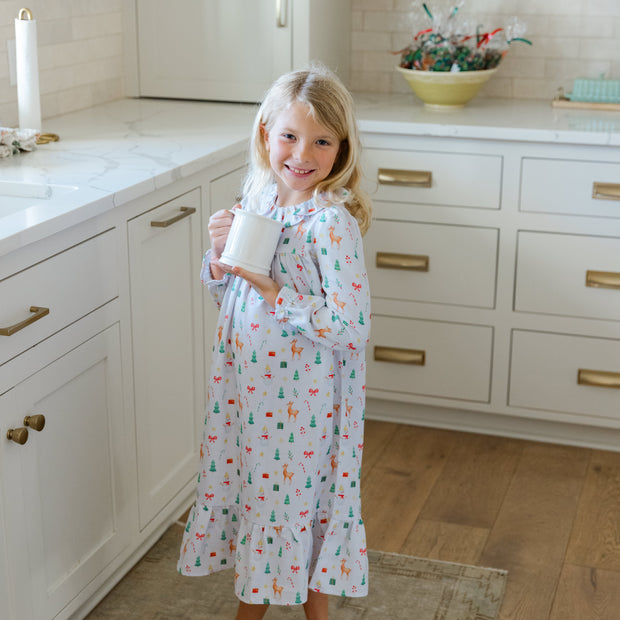 Loungewear - Holiday Harmony Gown