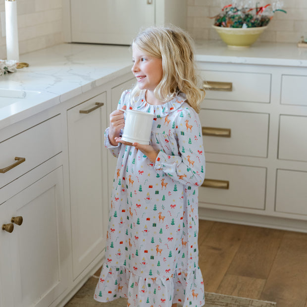 Loungewear - Holiday Harmony Gown