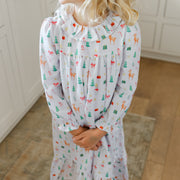 Loungewear - Holiday Harmony Gown