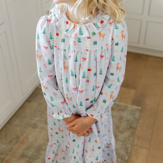 Loungewear - Holiday Harmony Gown