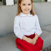 Red Corduroy - Skirt
