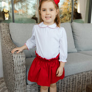 Red Corduroy - Skirt