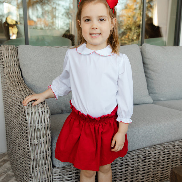 Red Corduroy - Skirt