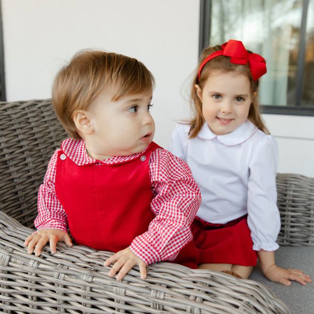 Red Corduroy - Skirt