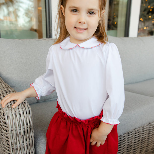 Red Corduroy - Skirt