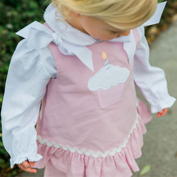White Knit - Girls Long Sleeve Onesie