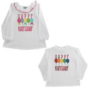 Happy Birthday - Girls Long Sleeve T-Shirt