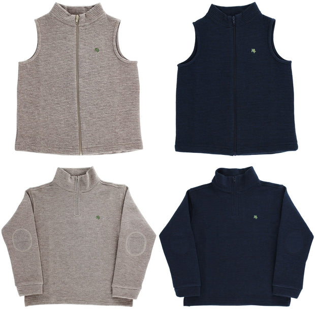 Glenn Half Zip - Navy